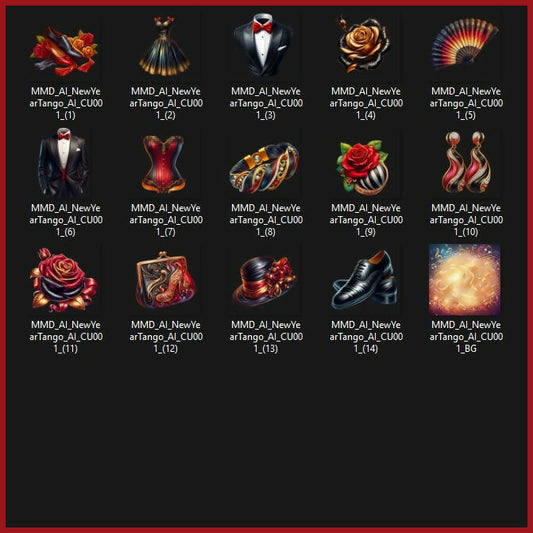 MMD - AI - New Year Tango - CU001