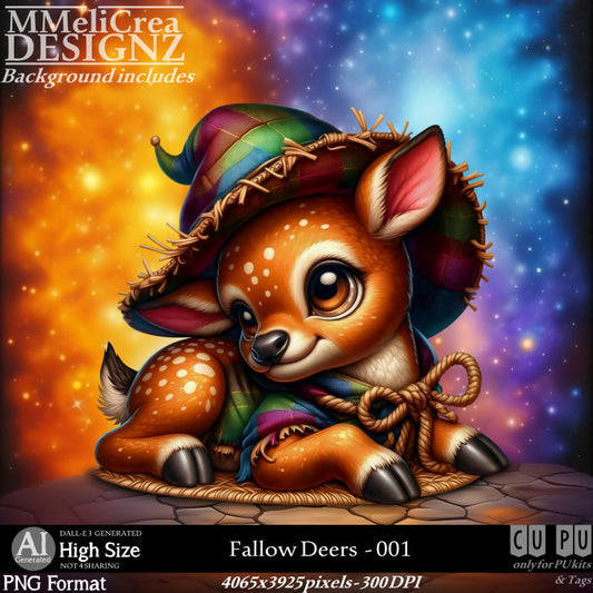 MMD - AI - Fallow Deers - CU001