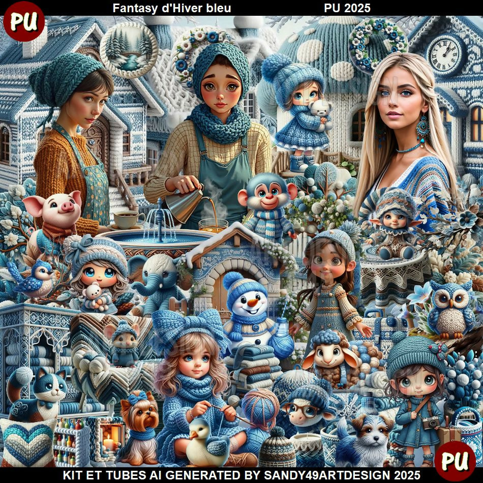 Fantasy Hiver Bleu 2026