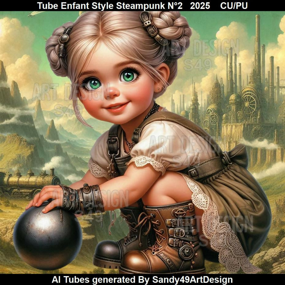 Tube Enfant Style Steampunk N°2 2025