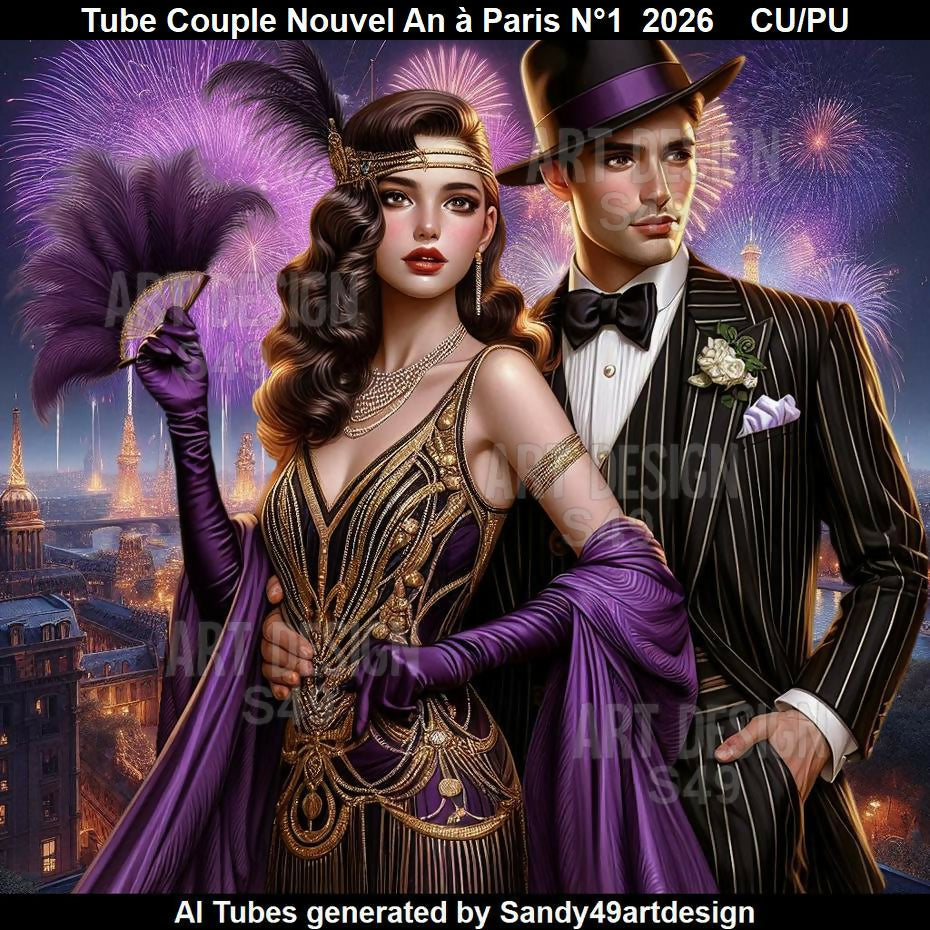 Tube Couple Nouvel An à Paris N°1 2026