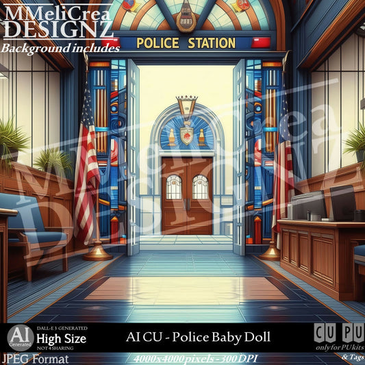 MMD_AI_CUPoliceBabyDoll_PV1