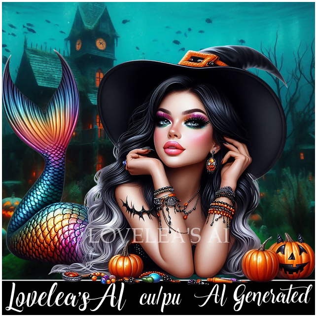 HALLOWEEN MERMAID 1