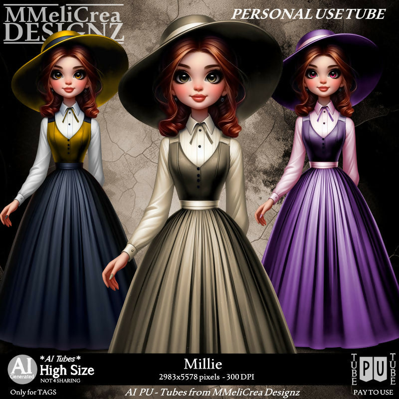 MMD - PU - AI Tube - Millie