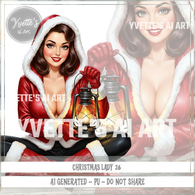 Christmas Lady 26