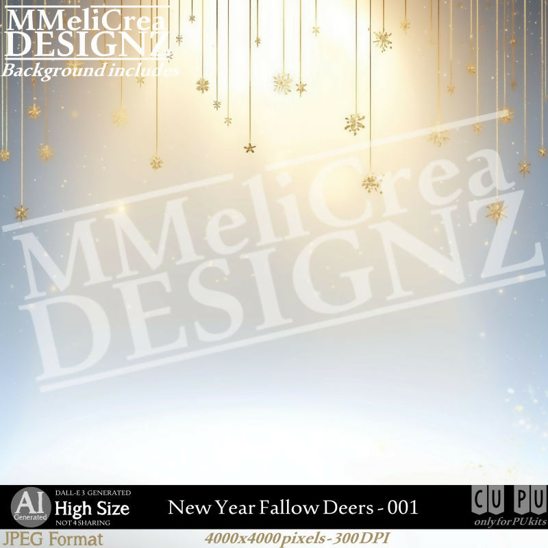 MMD - AI - New Year Fallow Deers - CU001