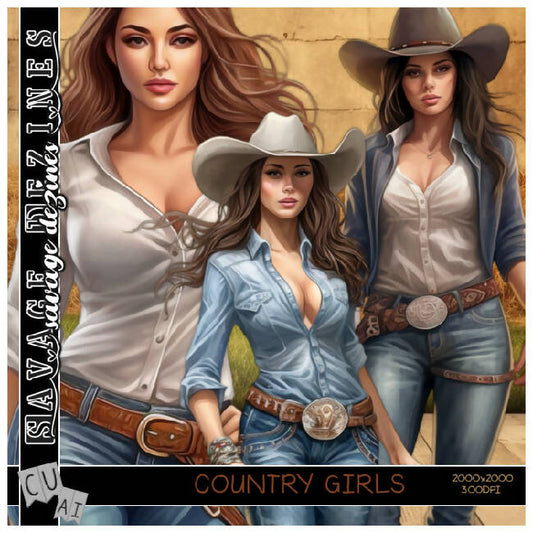 AI CU TUBES 25- Country Girls