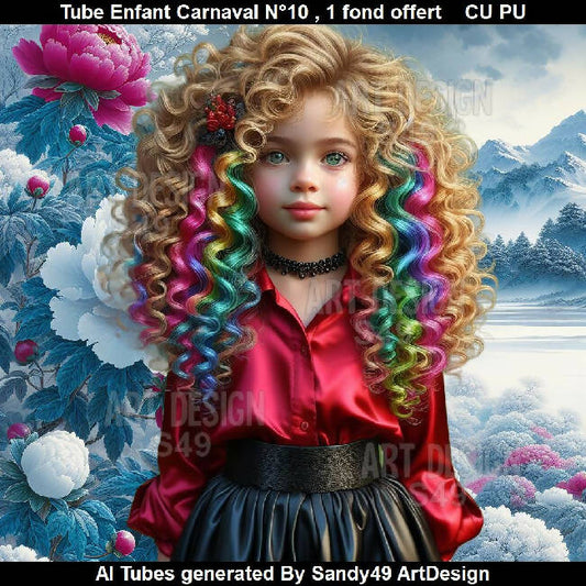 Tube Enfant Carnaval N°10