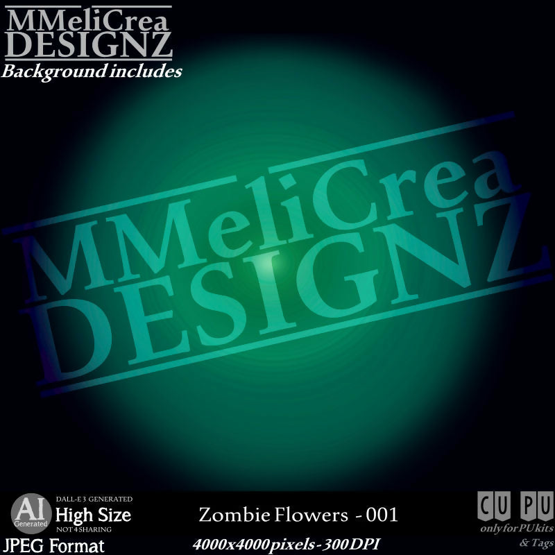 MMD - AI - Zombie Flowers - CU001