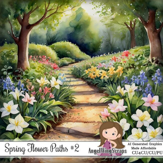 AI - CU4CU - Spring Flower Paths #2
