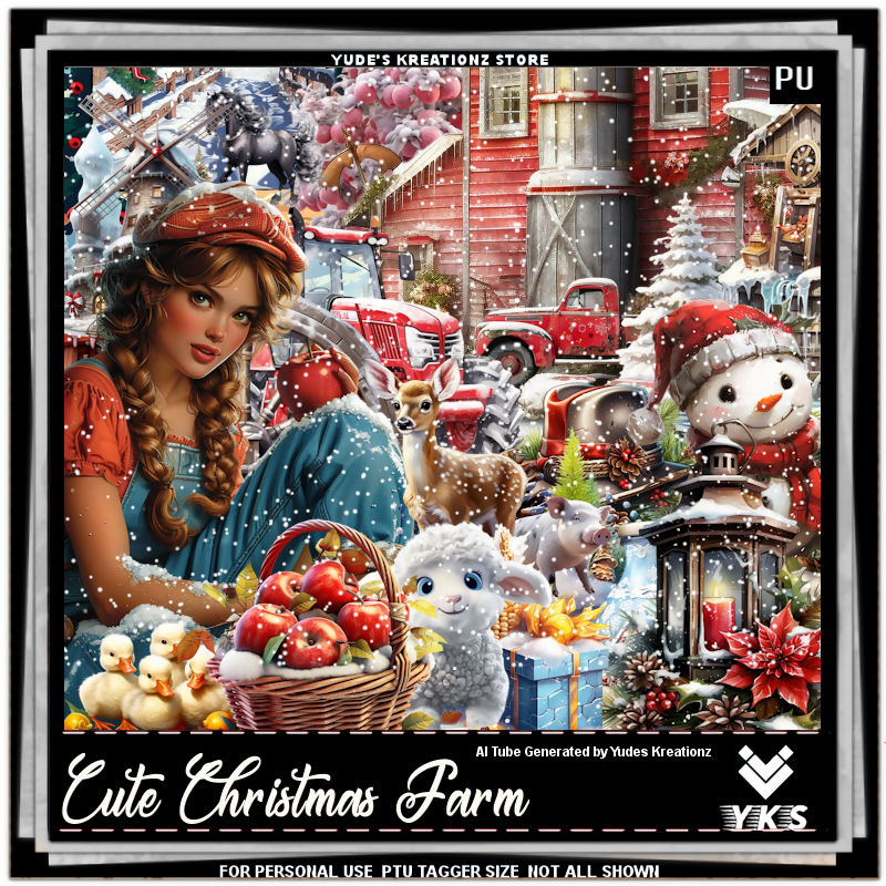 YKS-CUTE CHRISTMAS FARM -Preview1