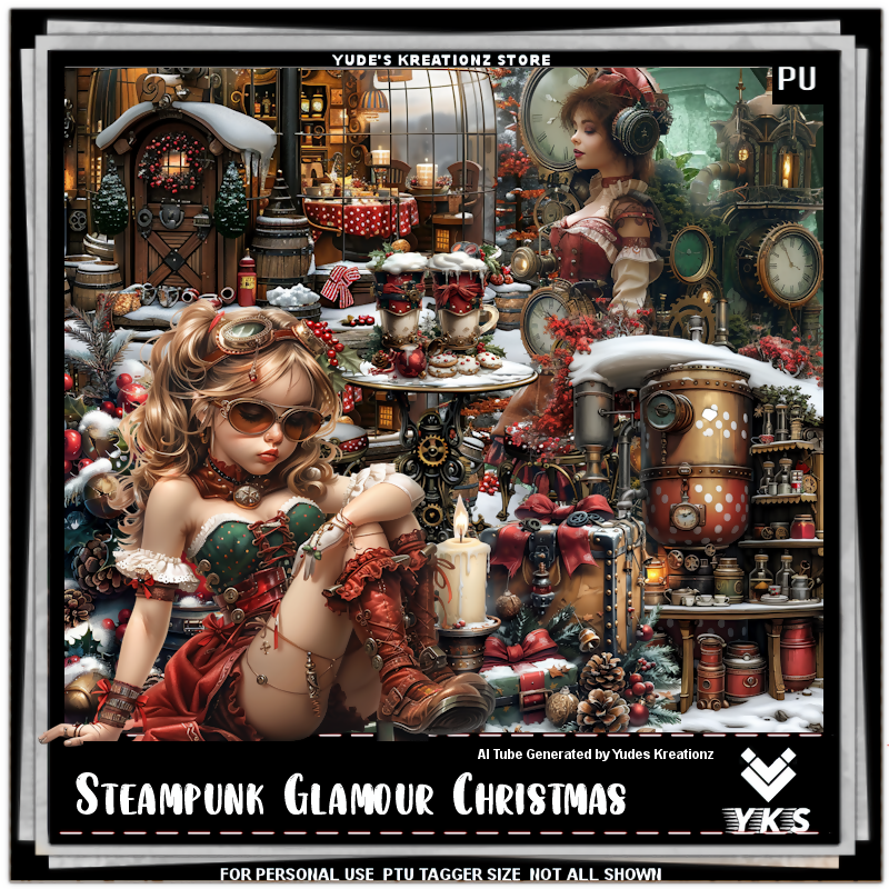 YKS-STEAMPUNK GLAMOUR CHEISTMASPreview