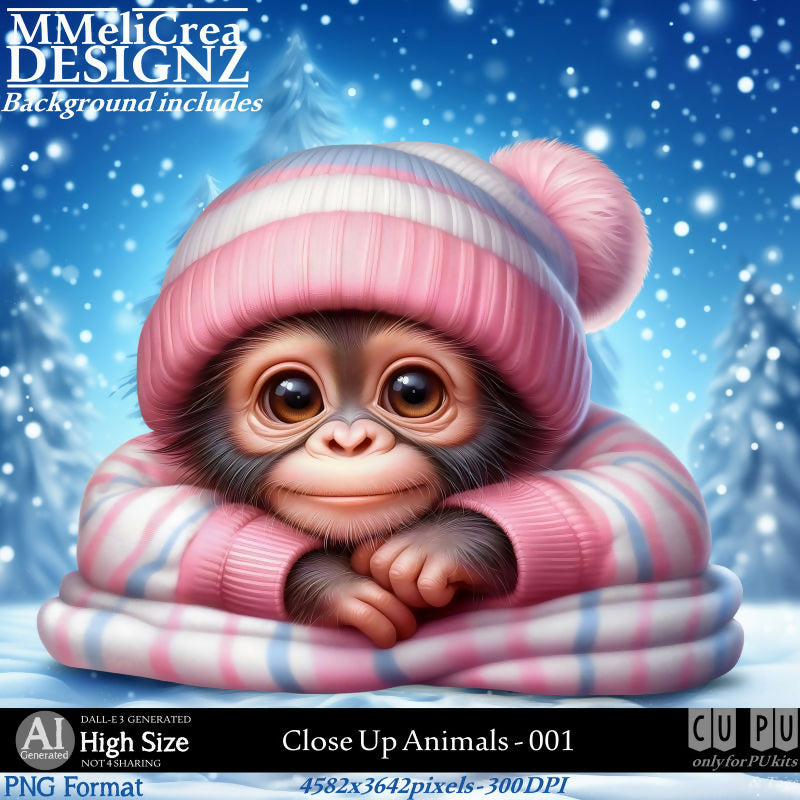MMD - AI - Close Up Animals - CU001