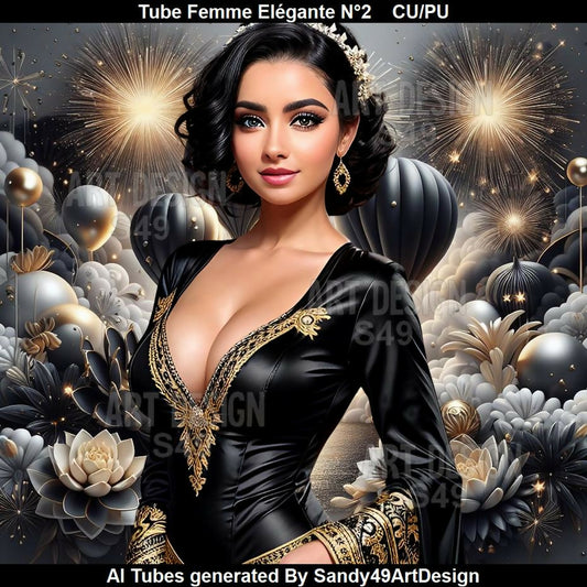 Tube Femme Elégante N°2
