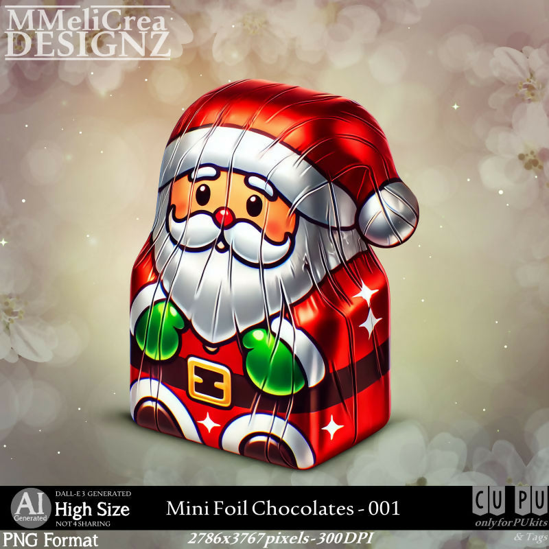 MMD - AI - Mini Foil Chocolates - CU001