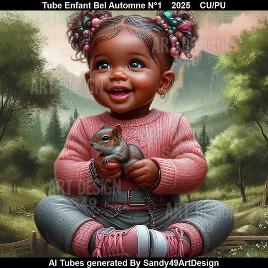 Tube Enfant Bel Automne N°1 2025