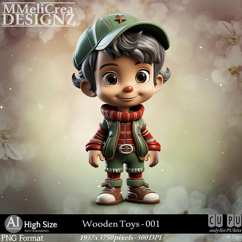 MMD - AI - Wooden Toys - CU001