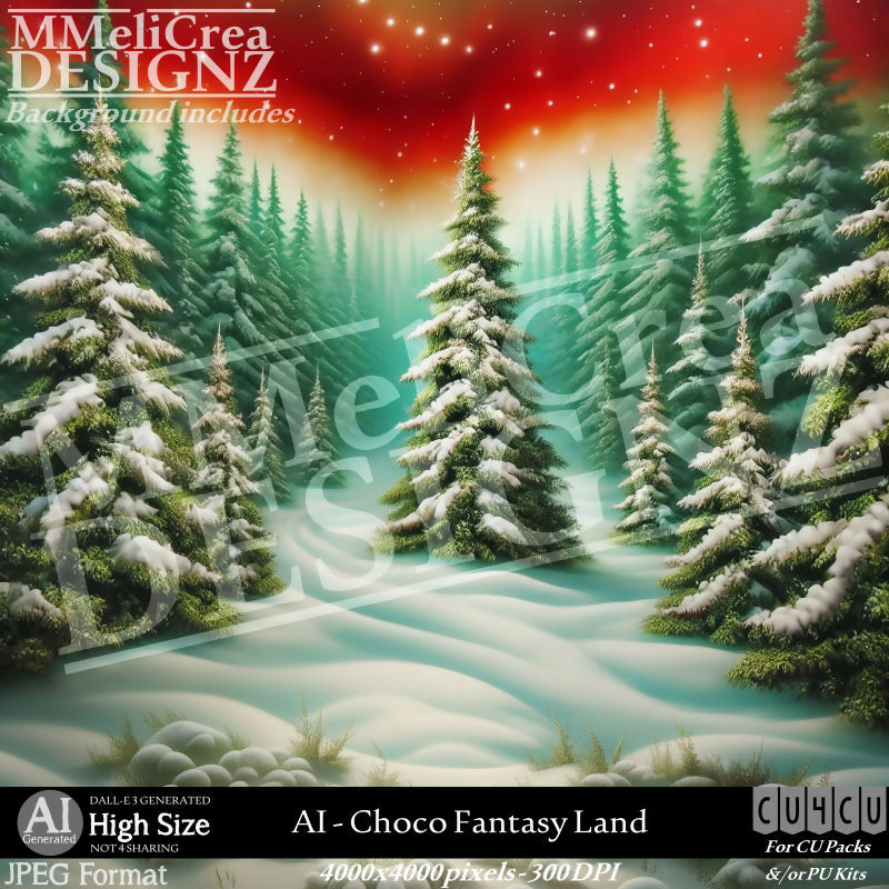 MMD - AI - CU4CU - Choco Fantasy Land