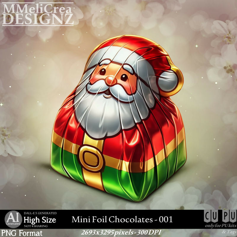 MMD - AI - Mini Foil Chocolates - CU001