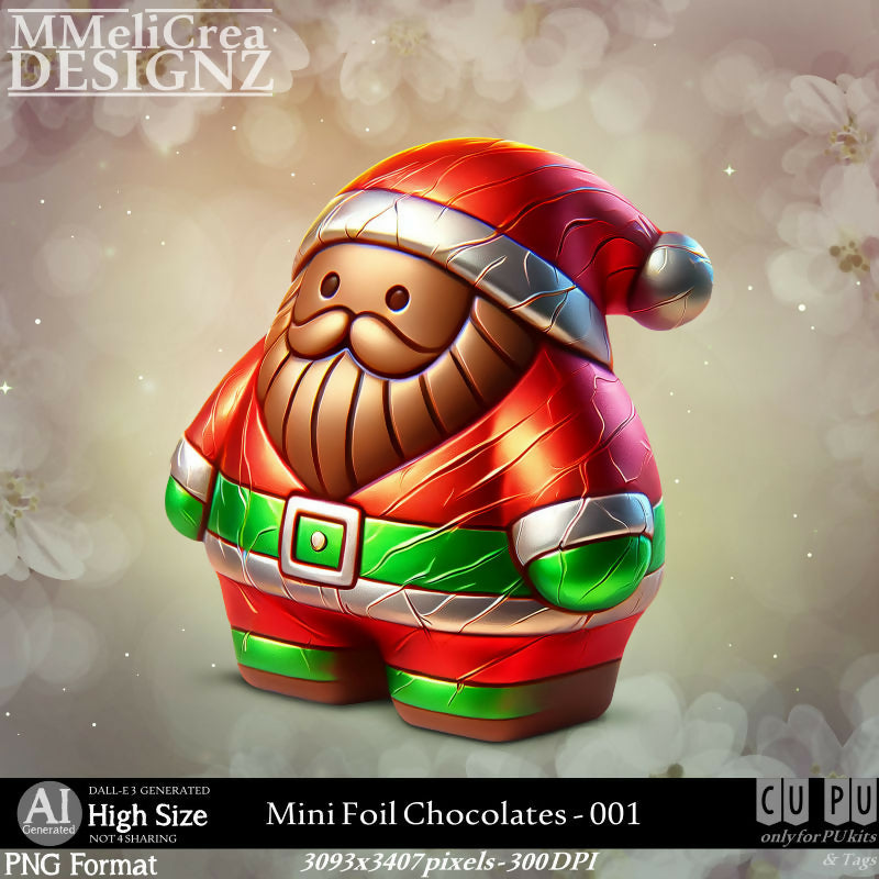 MMD - AI - Mini Foil Chocolates - CU001