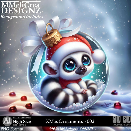 MMD - AI - XMas Ornaments - CU002