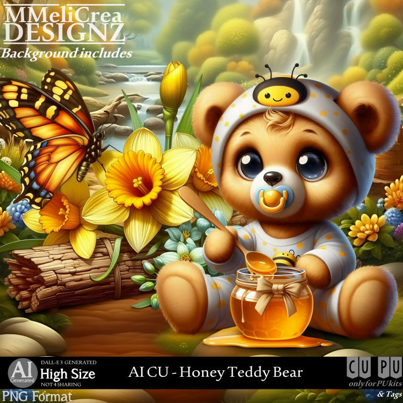MMD_HoneyTeddyBear_AI_CU_PV