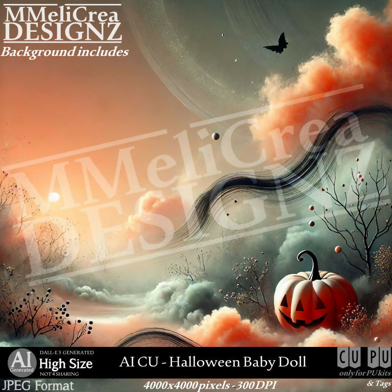 MMD - AI - CU Halloween Baby Doll