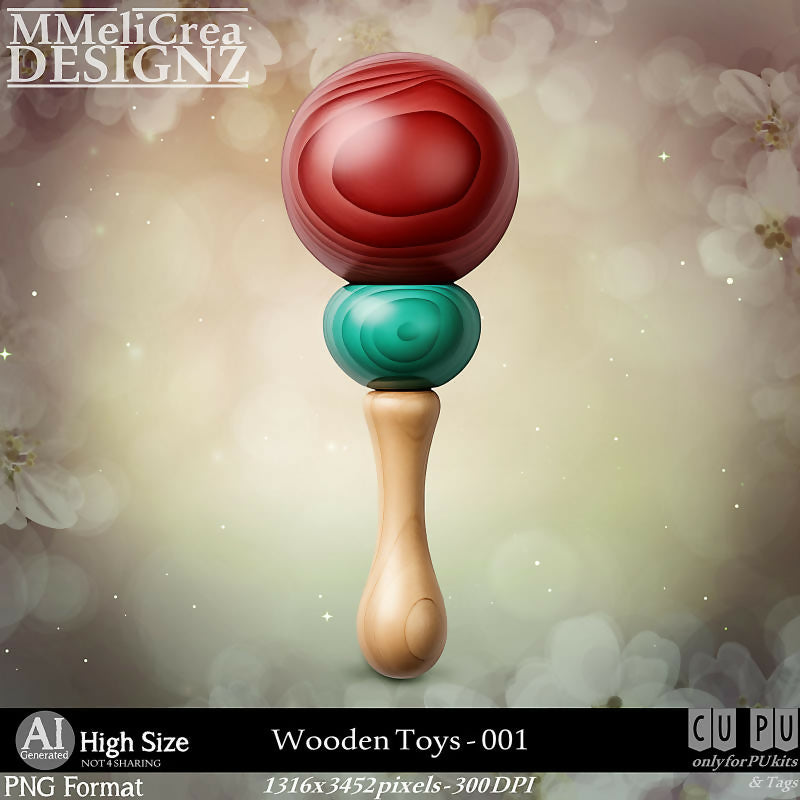 MMD - AI - Wooden Toys - CU001