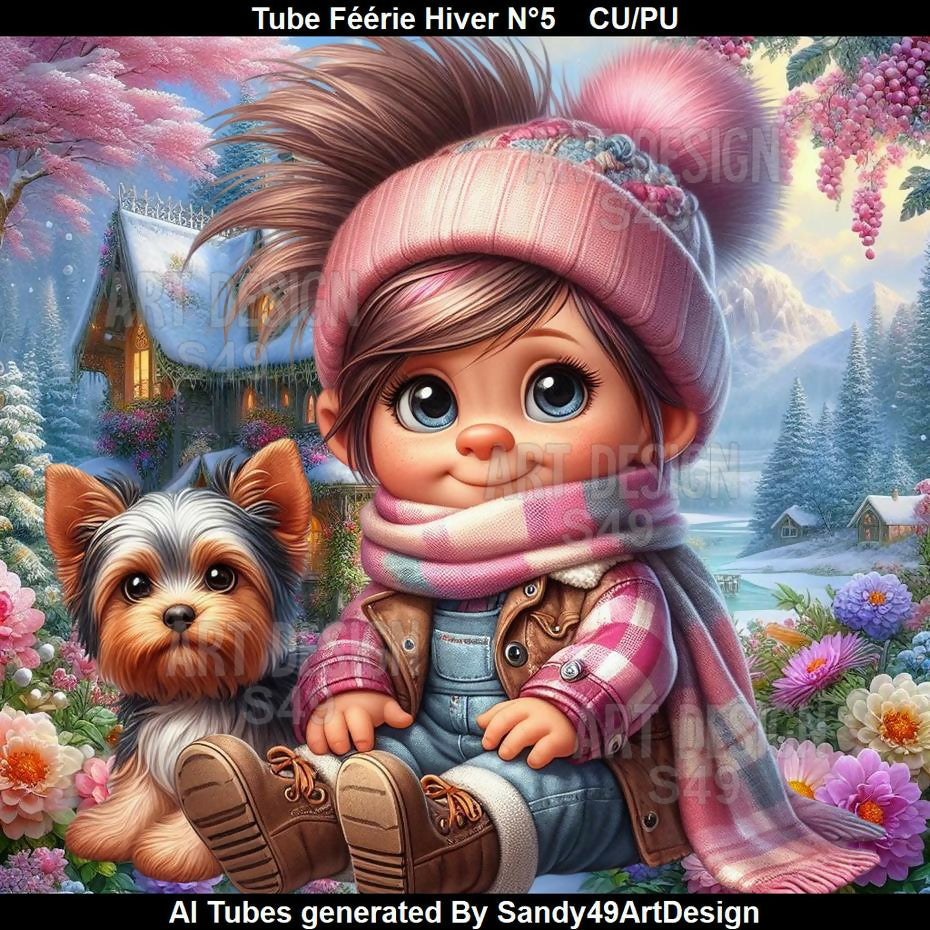 Tube Féérie Hiver N°5