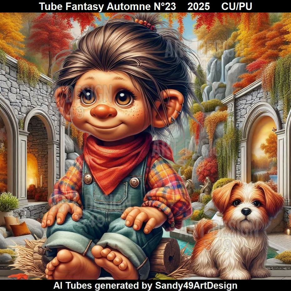 Tube Fantasy Automne N°23 2025