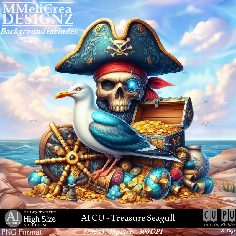 MMD_AI_CUTreasureSeagull_PV