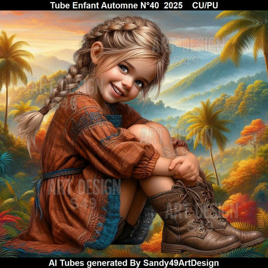 Tube Enfant Automne N°40 2025