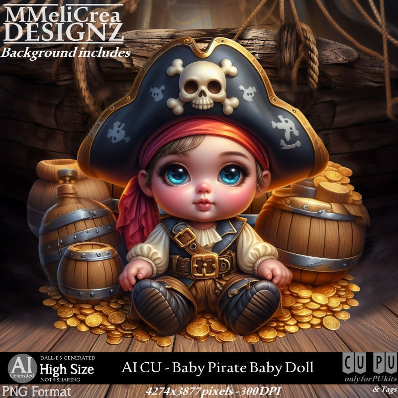 MMD_AI_CUBabyPirateBabyDoll_PV