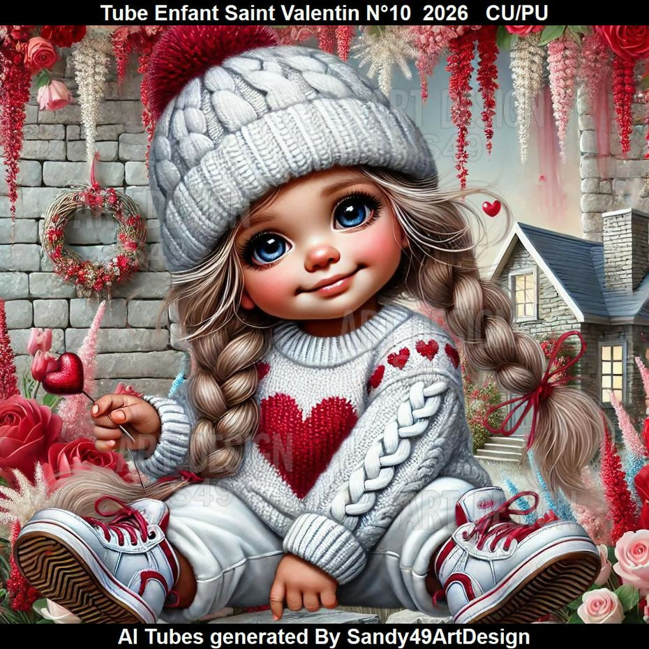 Tube Enfant Saint Valentin N°10 2026