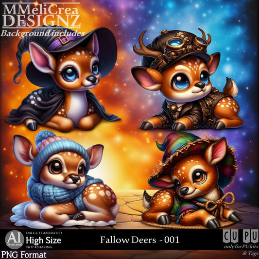 MMD - AI - Fallow Deers - CU001