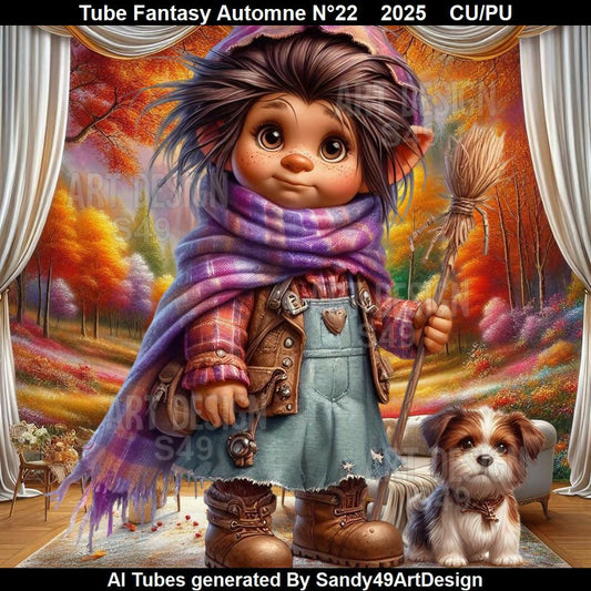 Tube Fantasy Automne N°22 2025
