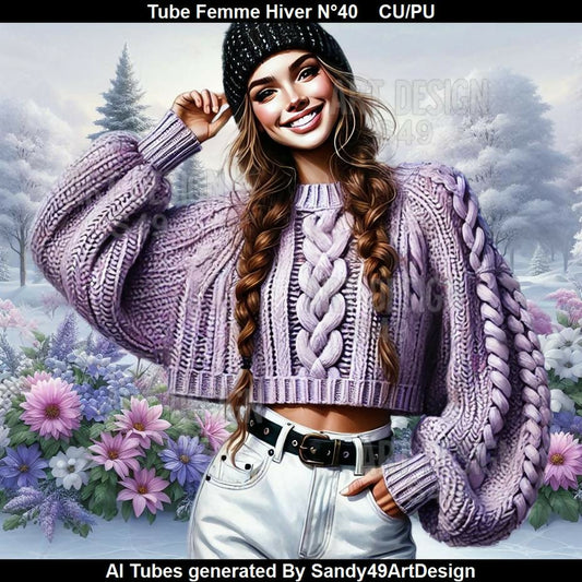 Tube Femme Hiver N°40