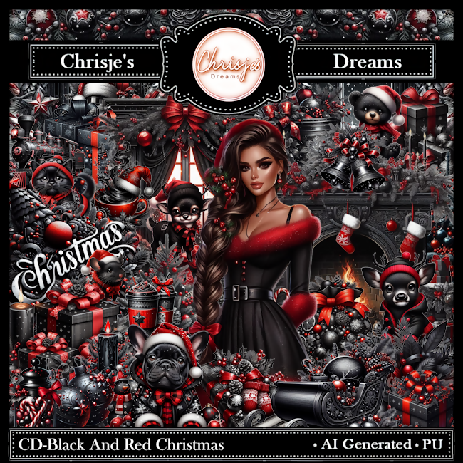 CD-Black And Red Christmas Preview