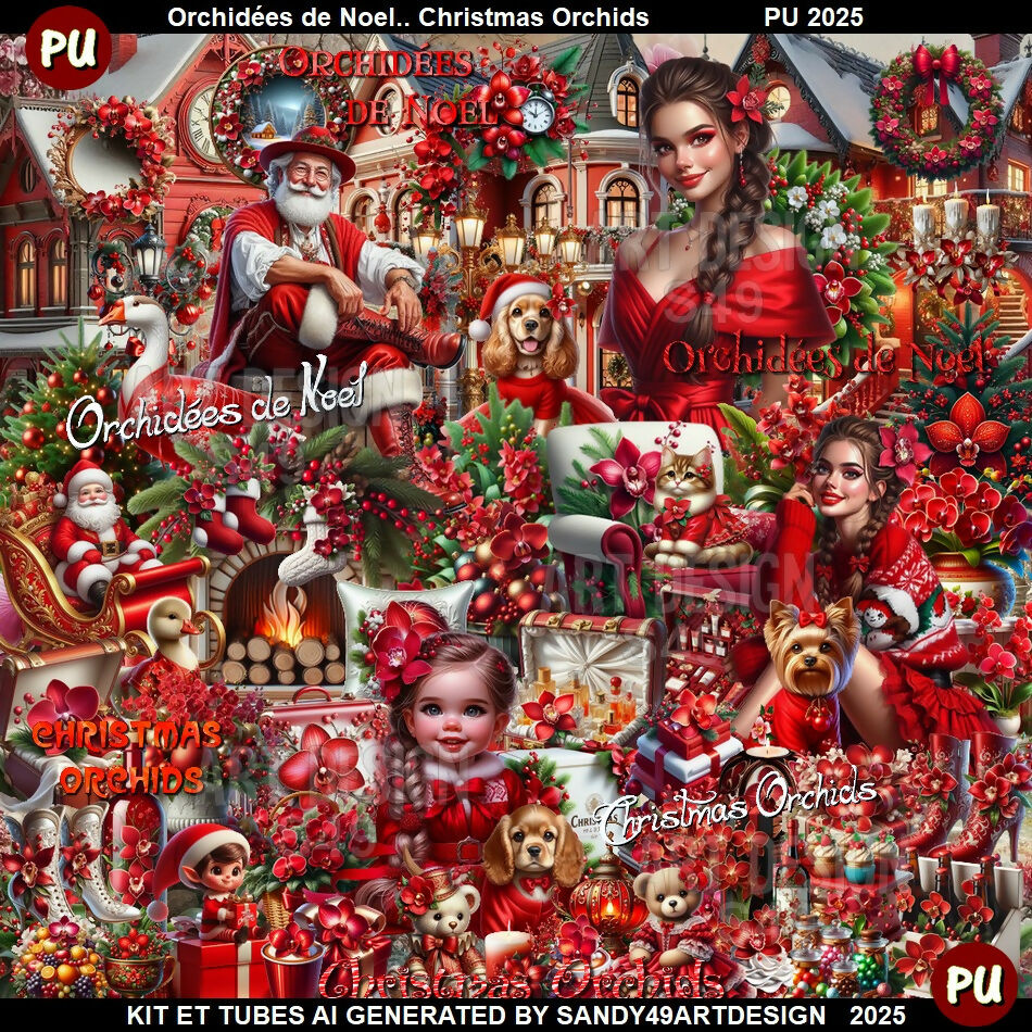 Orchidée de Noël 2025