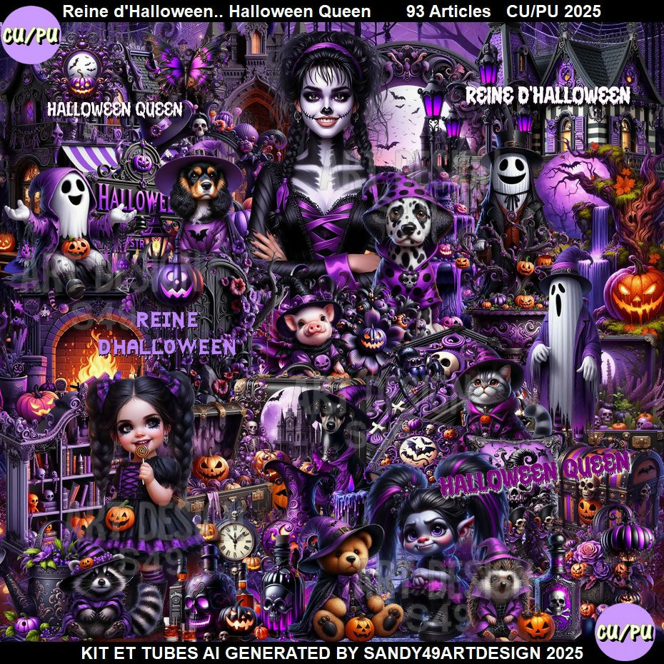 Reine d'Halloween 2025