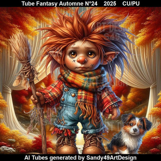 Tube Fantasy Automne N°24 2025
