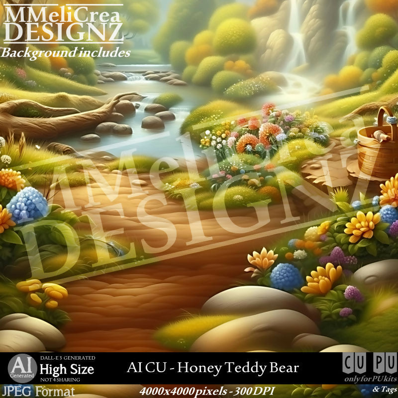 MMD_HoneyTeddyBear_AI_CU_PV3