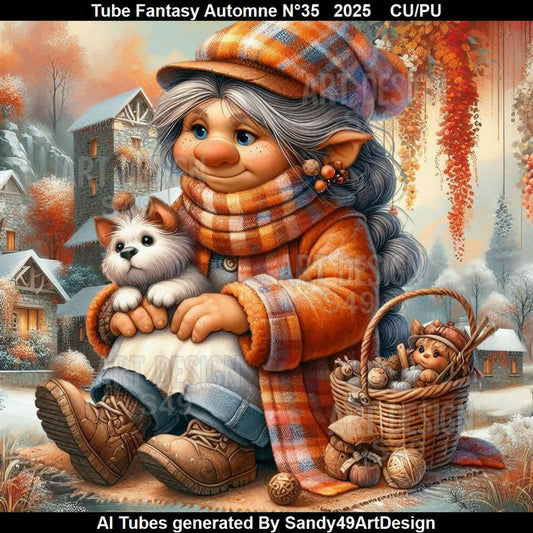 Tube Fantasy Automne N°35 2025