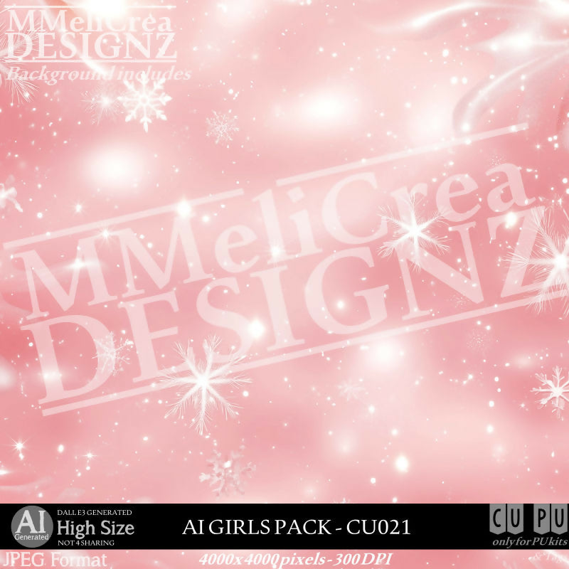 MMD - AI - GIRLS PACK - CU021