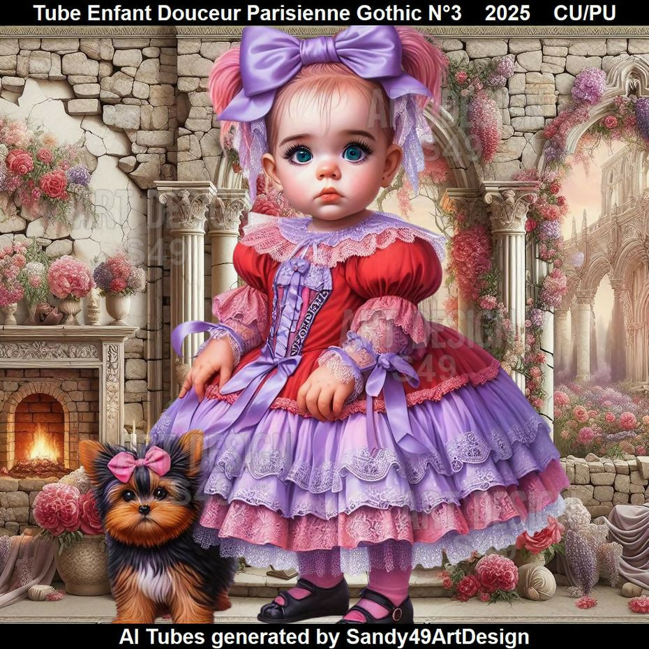 Tube Enfant Douceur Parisienne Gothic N°3 2025