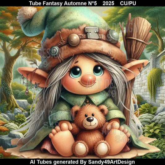 Tube Fantasy Automne N°5 2025