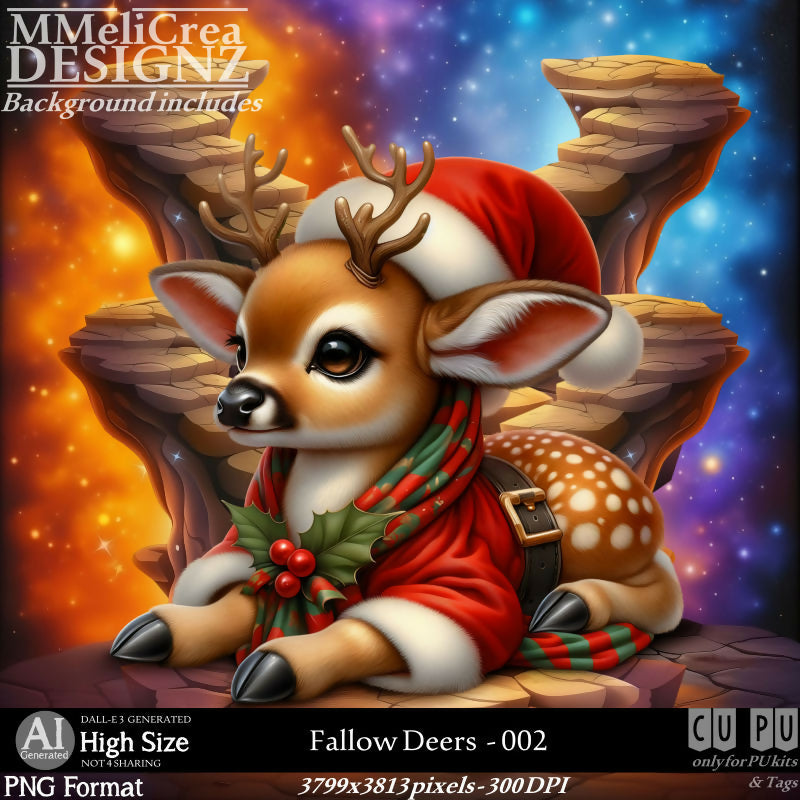MMD - AI - Fallow Deers - CU002