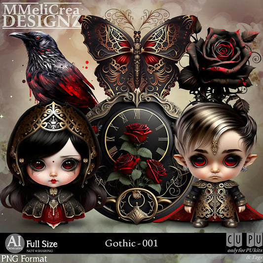 MMD - AI - Gothic - CU001