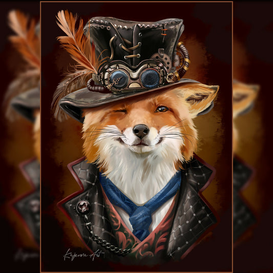 Steampunk fox