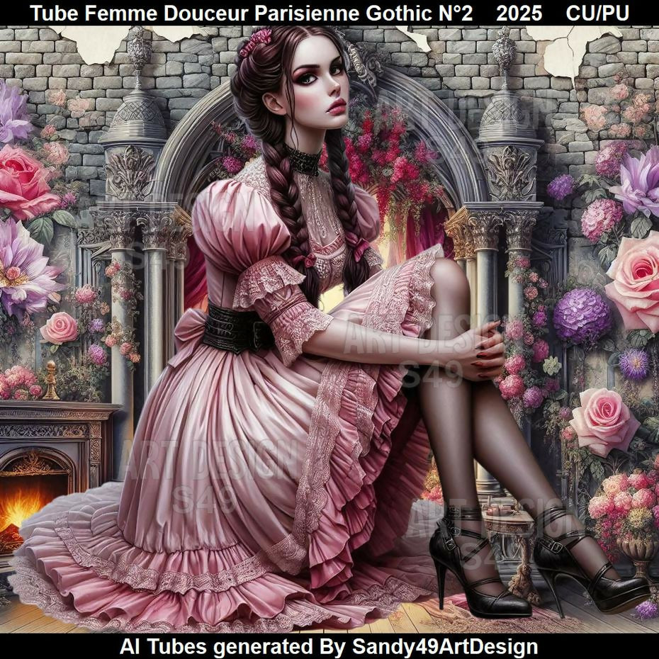 Tube Femme Douceur Parisienne Gothic N°1 2025